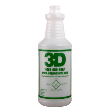 3D Branded Empty Bottle 32oz