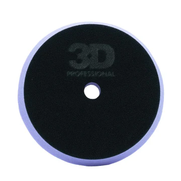 6.5 Light Purple Spider-Cut Foam Polishing Pad 3D