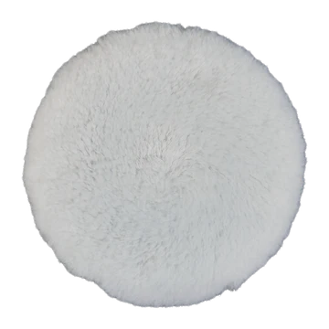 8 White Wool Cutting Pad