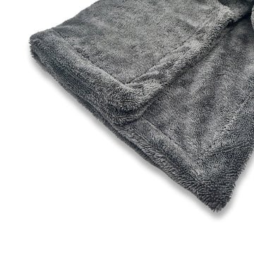 Premium Microfiber Gray Towel 3d