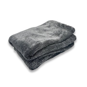 Premium Microfiber Gray Towel