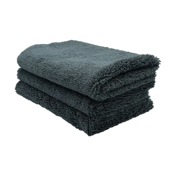 Black Microfiber Towels 3D