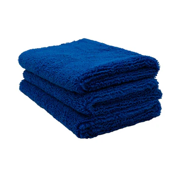 Blue Microfiber Towels 3D